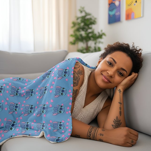 Stitch Sherpa Blanket (Creator Uploaded)