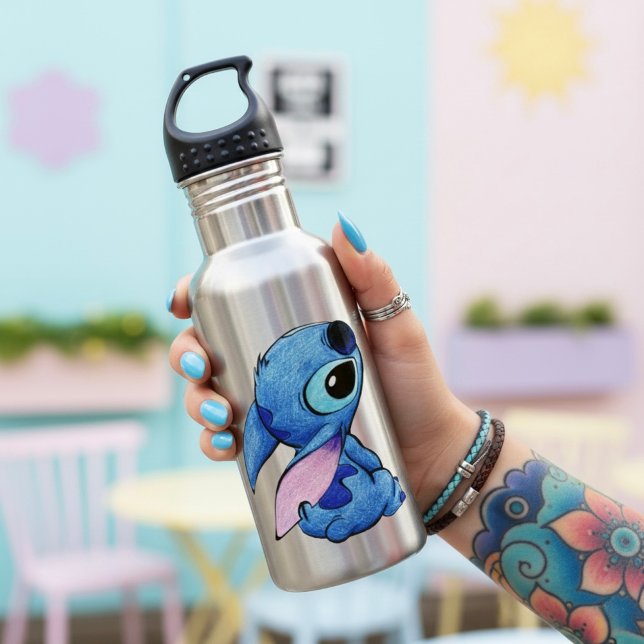Stitch Stainless Steel Water Bottle (Creator Uploaded)