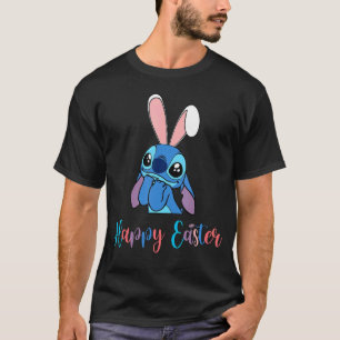 Stitch With Easter Bunny Happy Easter T-Shirt