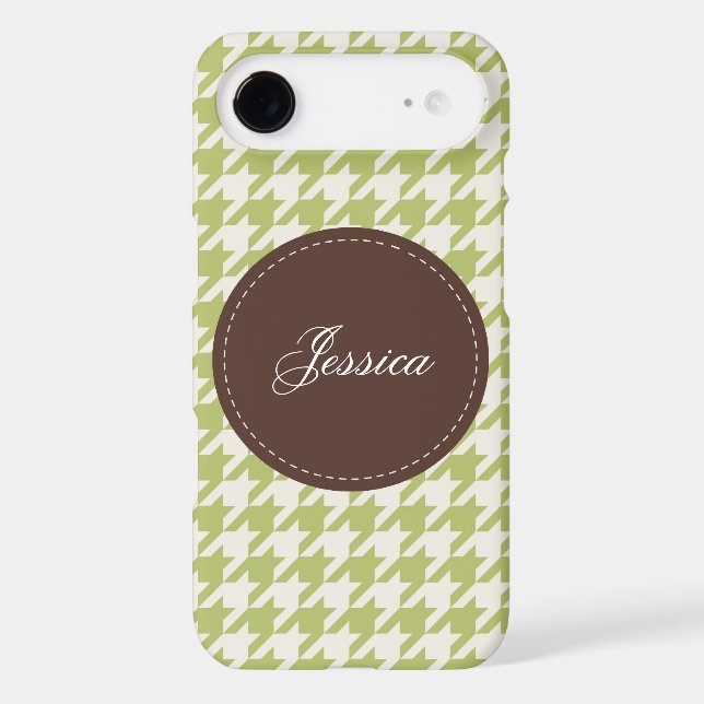 Stitched Houndstooth Case-Mate iPhone Case (Back)
