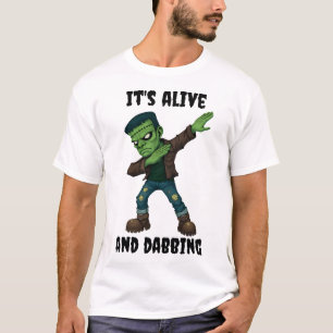 Stitched Monster is alive and dabs for Halloween T-Shirt