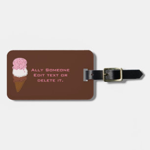 Stitched-Neapolitan-Ice-Cream-Cones-2-LUGGAGE TAG