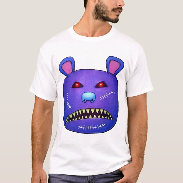 Stitched Nightmare Bear T-Shirt (Front)