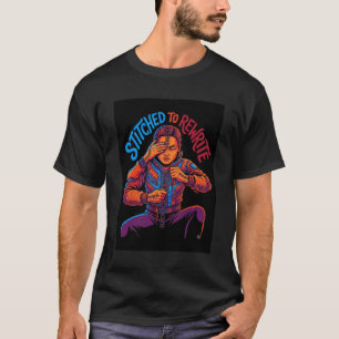Stitched To Rewrite Graphic T-Shirt
