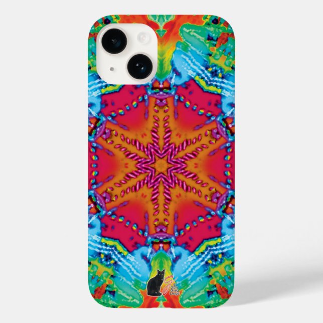 Stitches Kaleidoscope Case-Mate iPhone Case (Back)