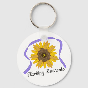 Stitching Remnants Logo Key Ring