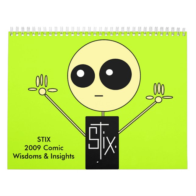 STIX 2009 Comic Wisdoms & Insights Calendar (Cover)