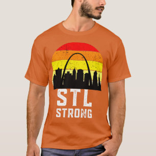 STL Strong Saint Louis Missouri T-Shirt