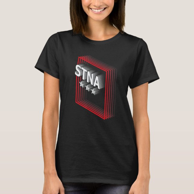 STNA Job Title Appreciation Retro T-Shirt (Front)