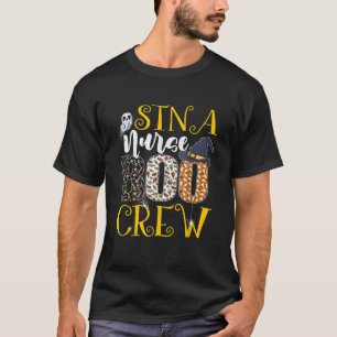 STNA Nurse Boo Crew Halloween Costume Boo Ghost Sp T-Shirt