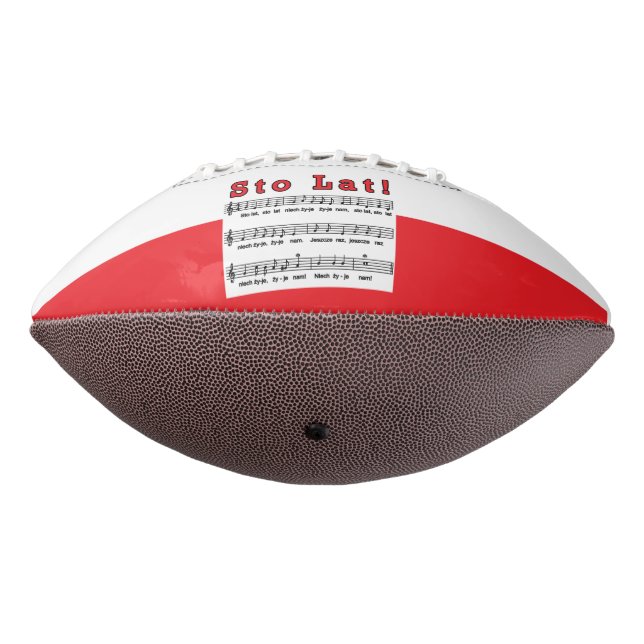 Sto Lat! Song American Football (Rotated 270)