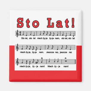 Sto Lat! Song Magnet
