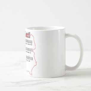 Sto Lat! Song Polish Map Coffee Mug