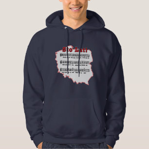 Sto Lat! Song Polish Map Hoodie