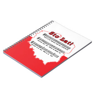 Sto Lat! Song Polish Map Notebook