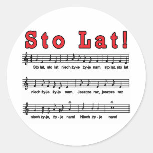 Sto Lat! Song Sticker