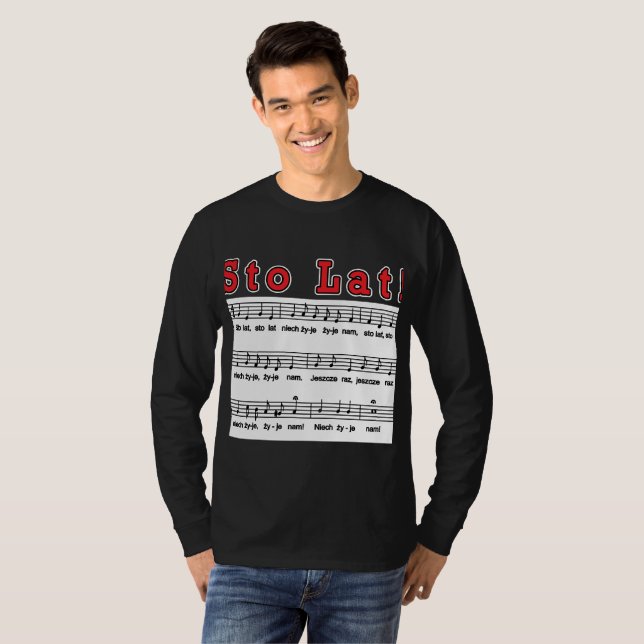 Sto Lat! Song T-Shirt (Front Full)