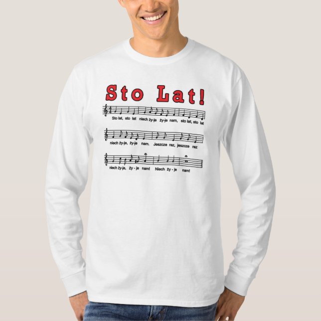 Sto Lat! Song T-Shirt (Front)
