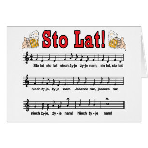 Sto Lat! Song With Beer Mugs