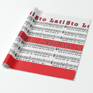 Sto Lat! Song Wrapping Paper