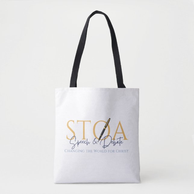 Stoa Speech & Debate  Tote Bag (Front)