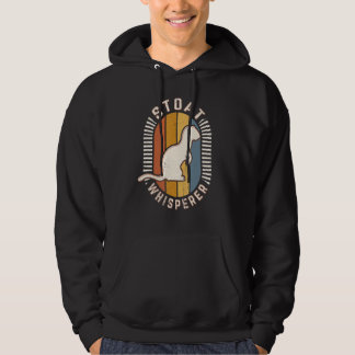 Stoat Whisperer Vintage Classic Retro Animal Love Hoodie