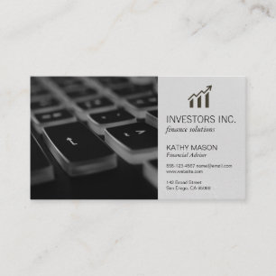 Stock Broker   Investments   Data Analyst Business Card