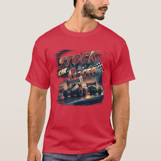 STOCK CAR RACER girl vintage T-Shirt