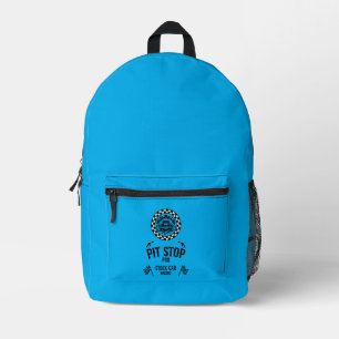 Stock Car Racing Gift Printed Backpack