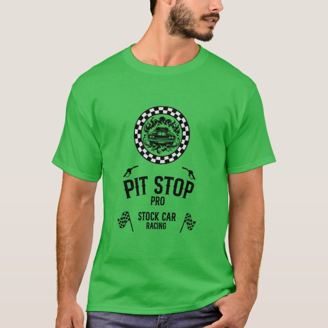 Stock Car Racing Gift T-Shirt (Front)