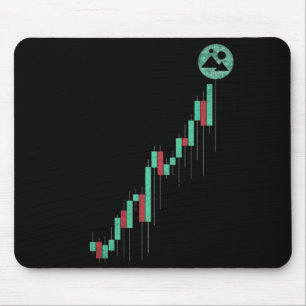 Stock Chart Decentraland MANA Coin Trading Crypto Mouse Mat