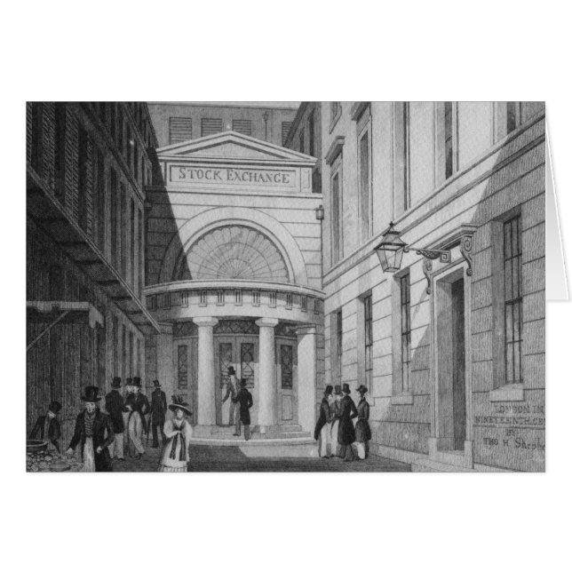 Stock Exchange, London, from 'Metropolitan (Front Horizontal)
