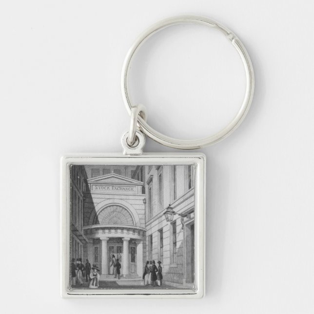 Stock Exchange, London, from 'Metropolitan Key Ring (Front)