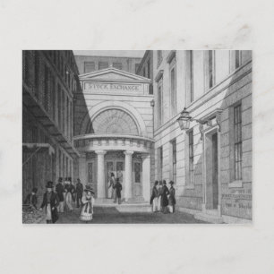 Stock Exchange, London, from 'Metropolitan Postcard