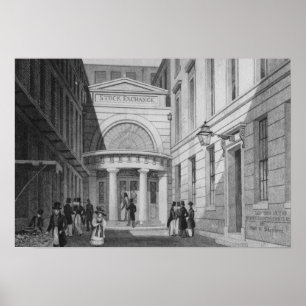 Stock Exchange, London, from 'Metropolitan Poster