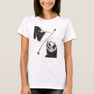 Stock Exchange Shares Market Bear Bull Prices T-Shirt