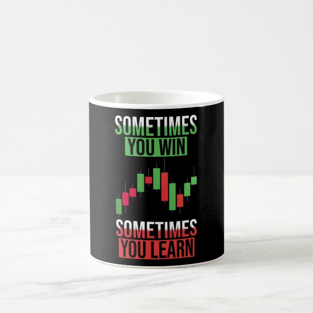 Stock Investor Saying Coffee Mug (Center)