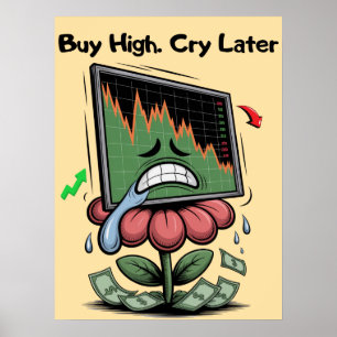 Stock Market Art Poster