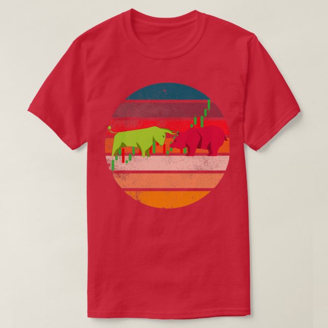 Stock market Art T-Shirt (Design Front)