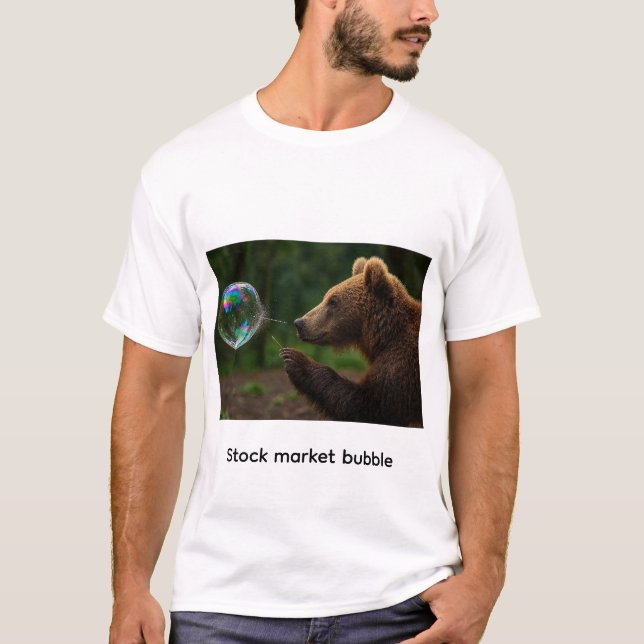 Stock market bubble T-Shirt (Front)