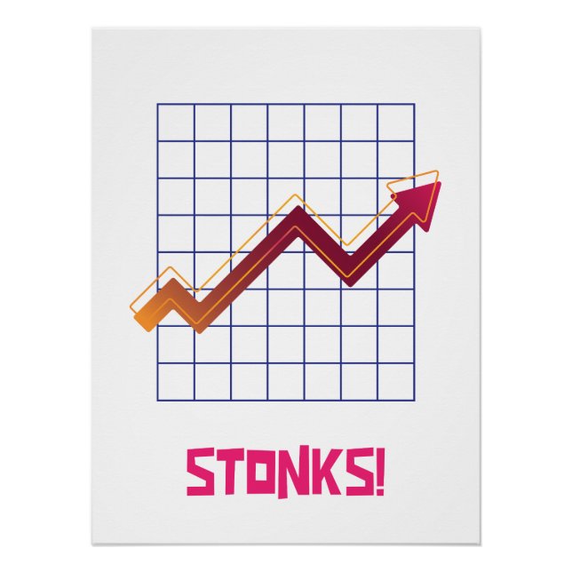 Stock Market | Bull Market Wall Art (Front)