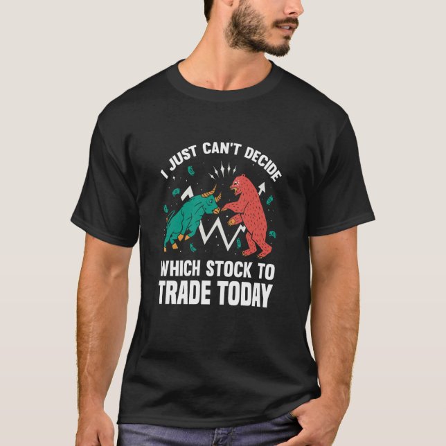 Stock Market Capitalism Day Trader Trading Capital T-Shirt (Front)
