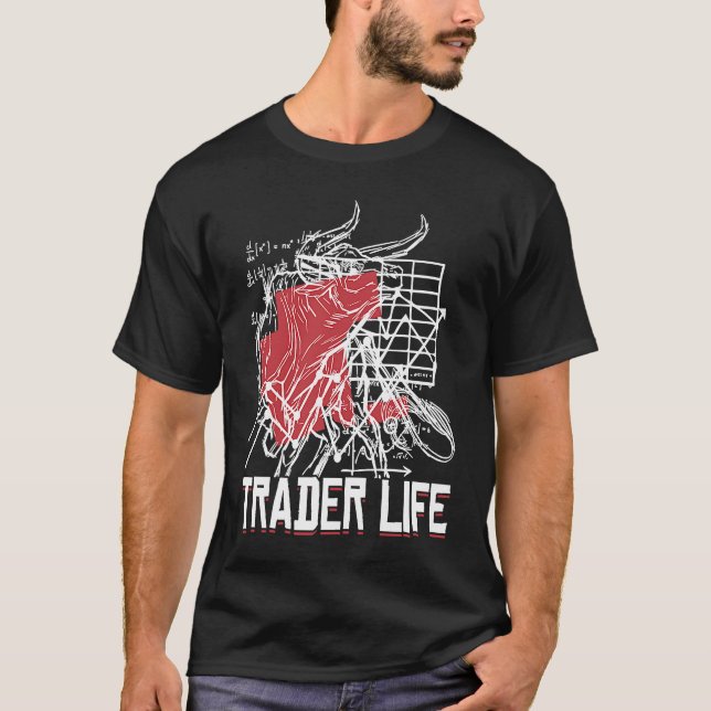 Stock Market Capitalism Day Trader Trading Capital T-Shirt (Front)