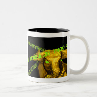 Stock Market Coffee Bull Two-Tone Coffee Mug