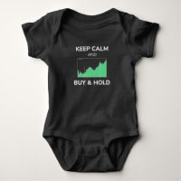 Stock Market Shares Keep Calm Buy And Hold Chart