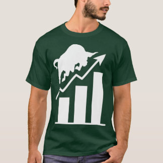 Stock Market Trading Charging Bull Day Trader T-Shirt