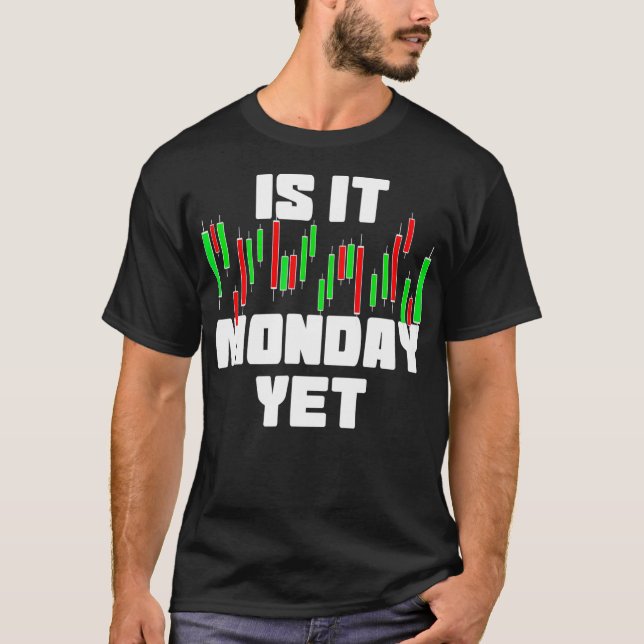 Stock Market Trading Investor Funny T-Shirt (Front)