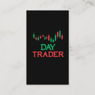 Stock Market Trading Sell Buy Day Trader Investor Business Card