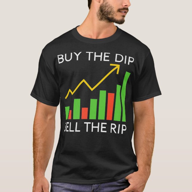Stock Market Trading Trader Options Forex Crypto T-Shirt (Front)