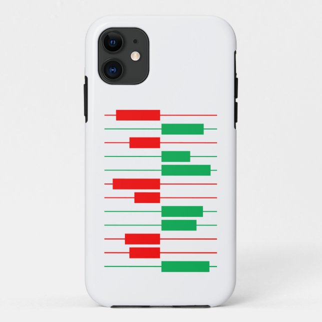 Stock Market Tshirt Case-Mate iPhone Case (Back)